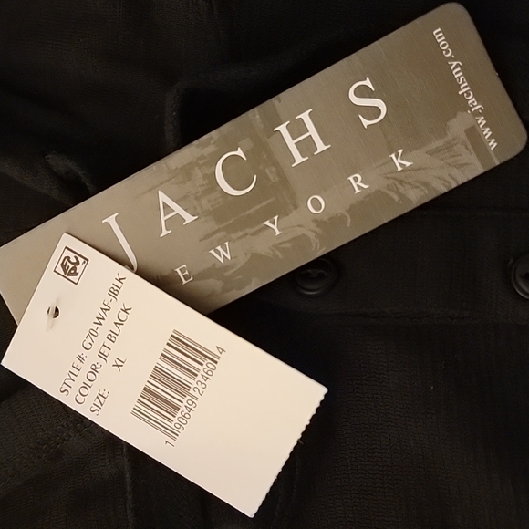 Jachs of New York Waffle Henley - Picture 2 of 4